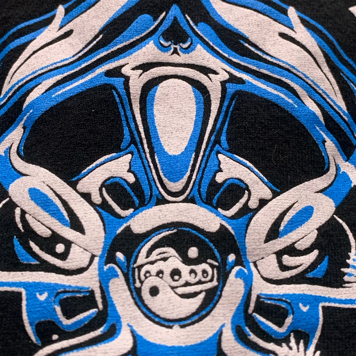 Uni-Lug T-shirt detail by Brian Morris for lowrider and custom car enthusiasts