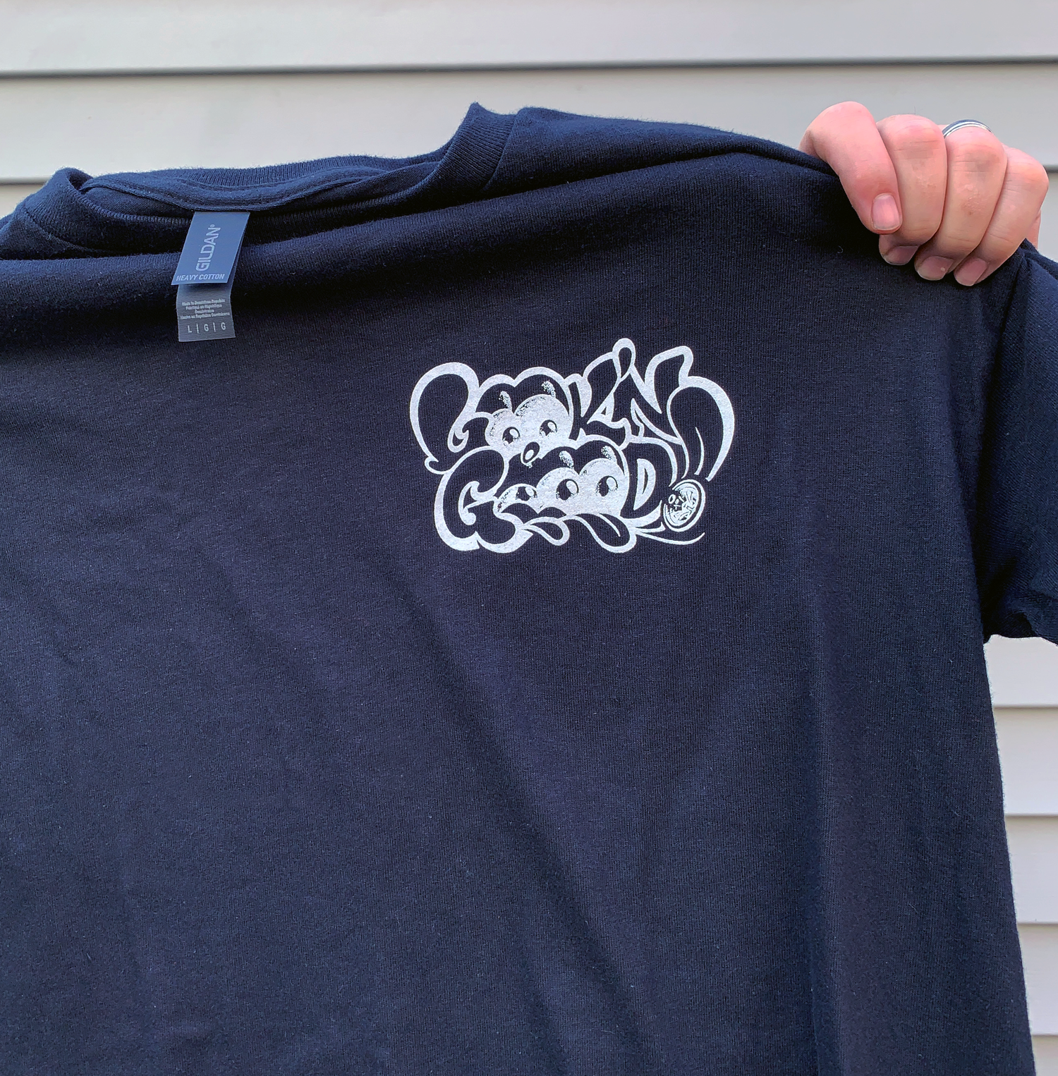 Cragar SS T-shirt front detail by Brian Morris for lowrider and custom car enthusiasts