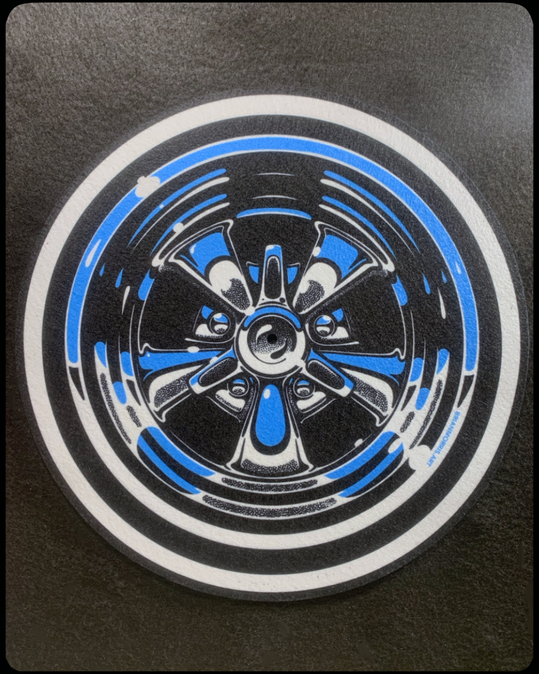 Turntable slip-mat : Super Sport / 30 Spoke