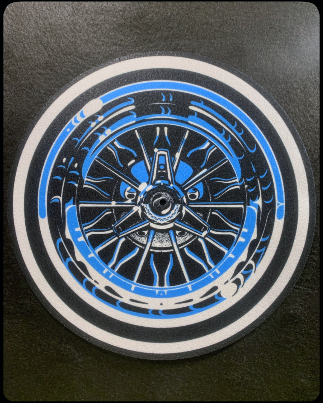 Turntable slip-mat : Super Sport / 30 Spoke